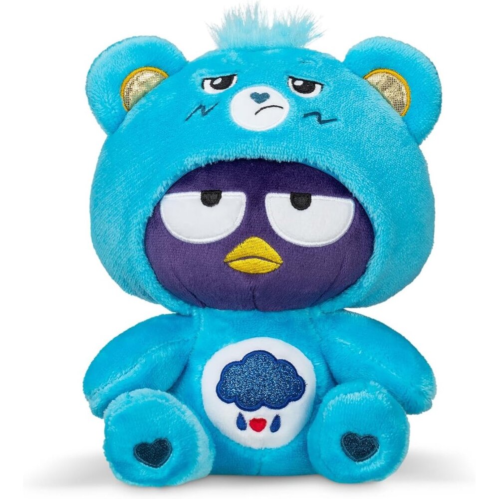 Badtz-Maru Dressed As Grumpy Bear 8" Fun-Size Plush Blue Soft Huggable Bestie - Picture 1 of 6